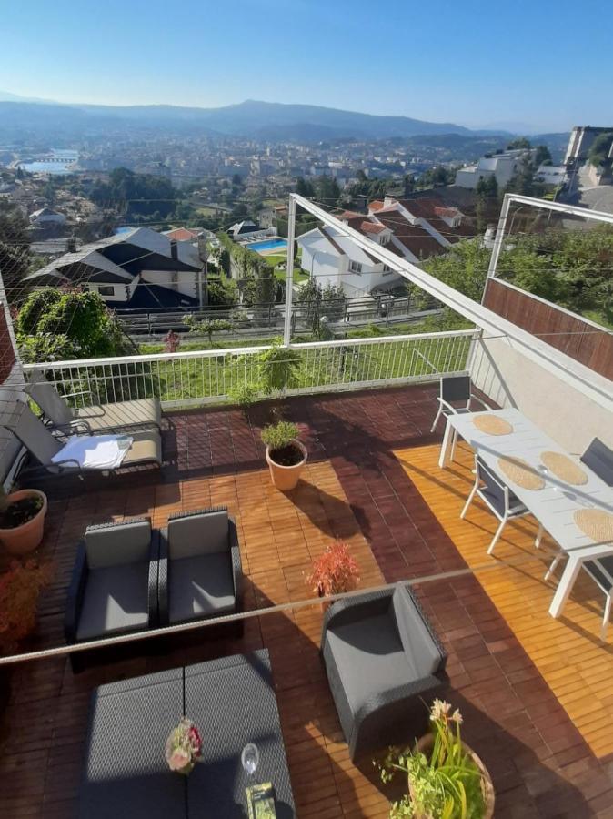 Casa En Rias Baixas, Vistas Espectaculares, Privado, Cerca Del Mar Villa San Salvador de Poio Ngoại thất bức ảnh