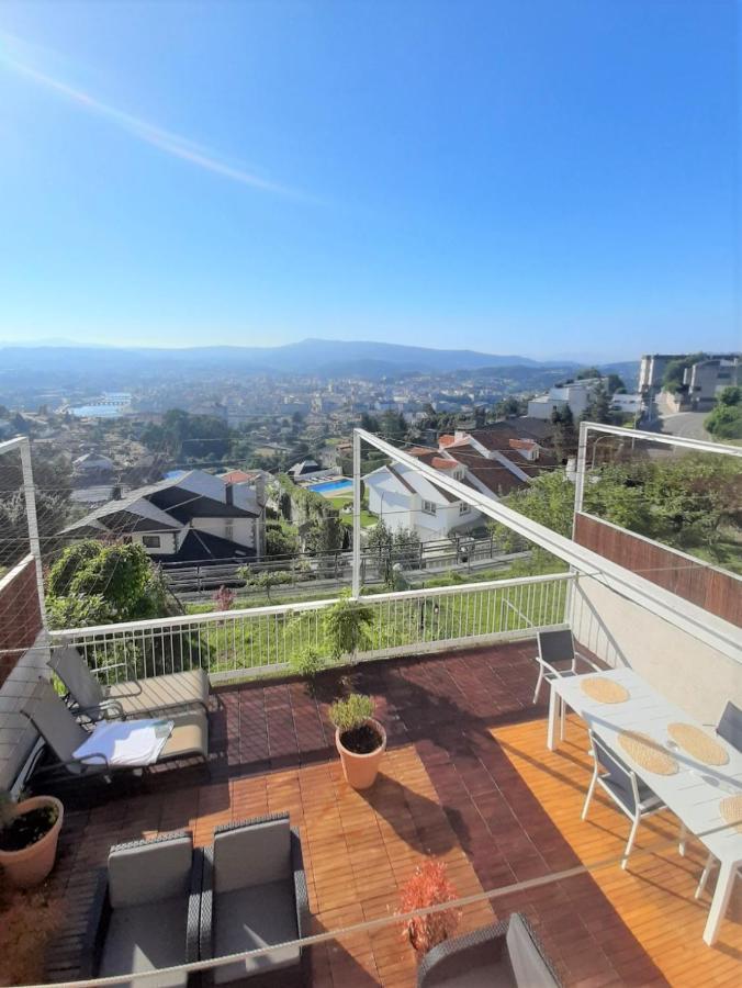 Casa En Rias Baixas, Vistas Espectaculares, Privado, Cerca Del Mar Villa San Salvador de Poio Ngoại thất bức ảnh